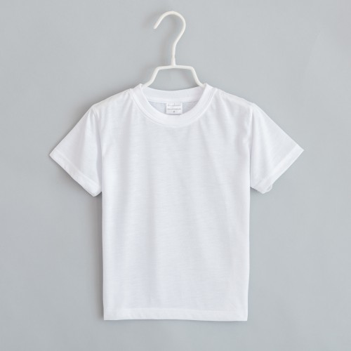Infant White Months Round Neck Tshirt